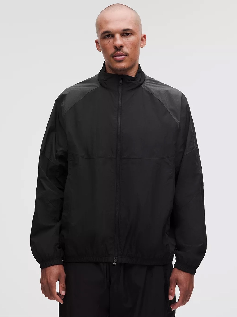 Lululemon Nylon Oversized Track Jacket Black Size L NWT